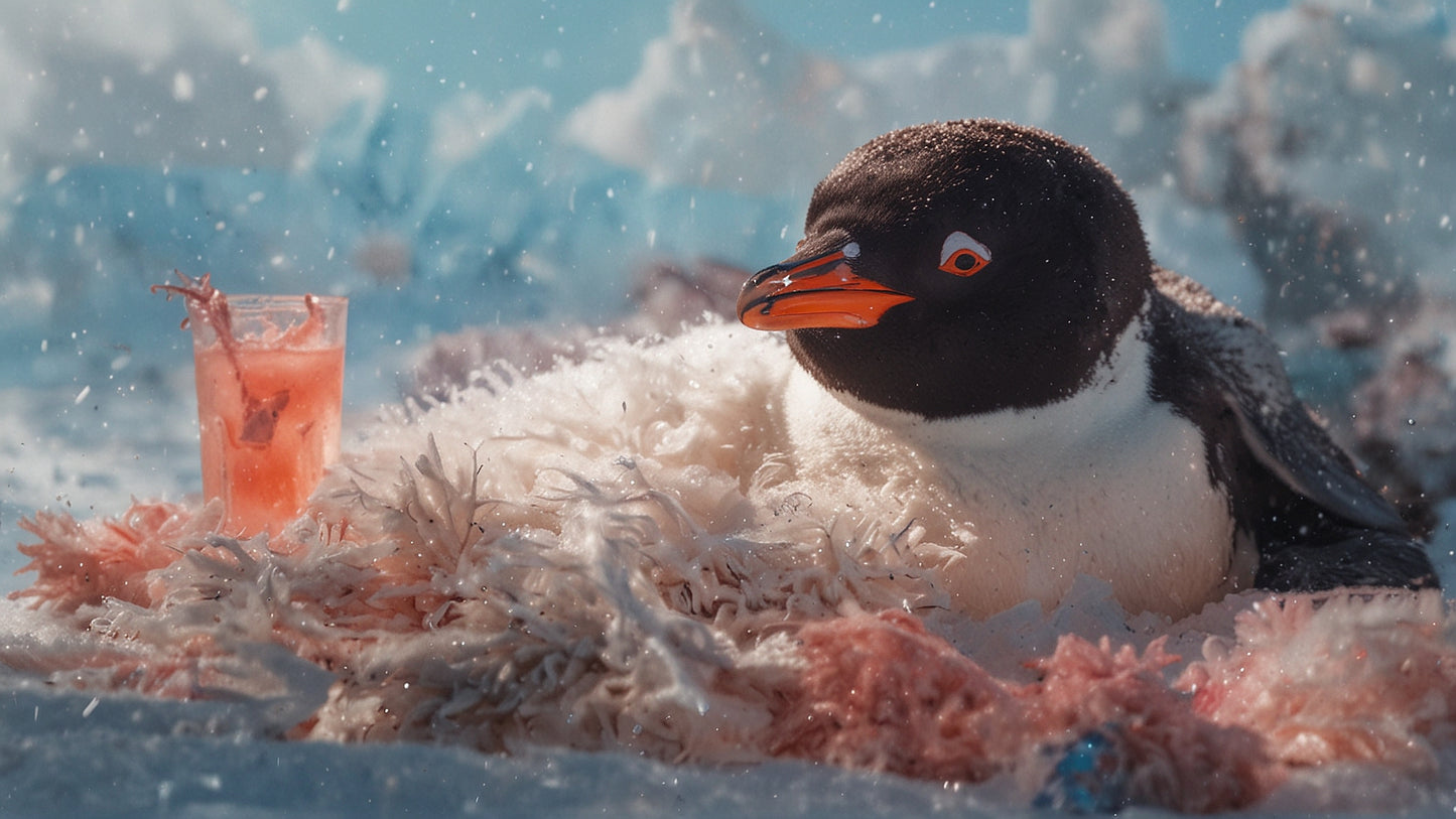 Pink Penguin