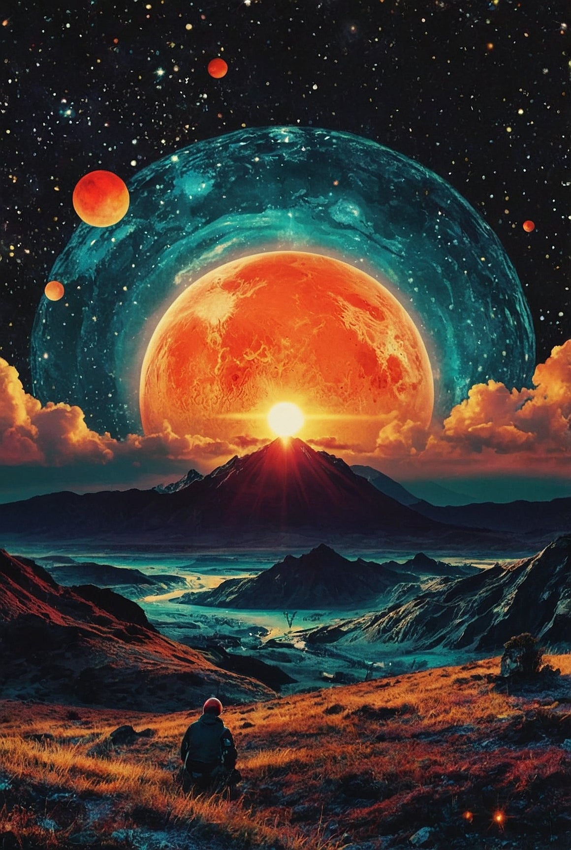 Sunrise auf einem fernen Planeten