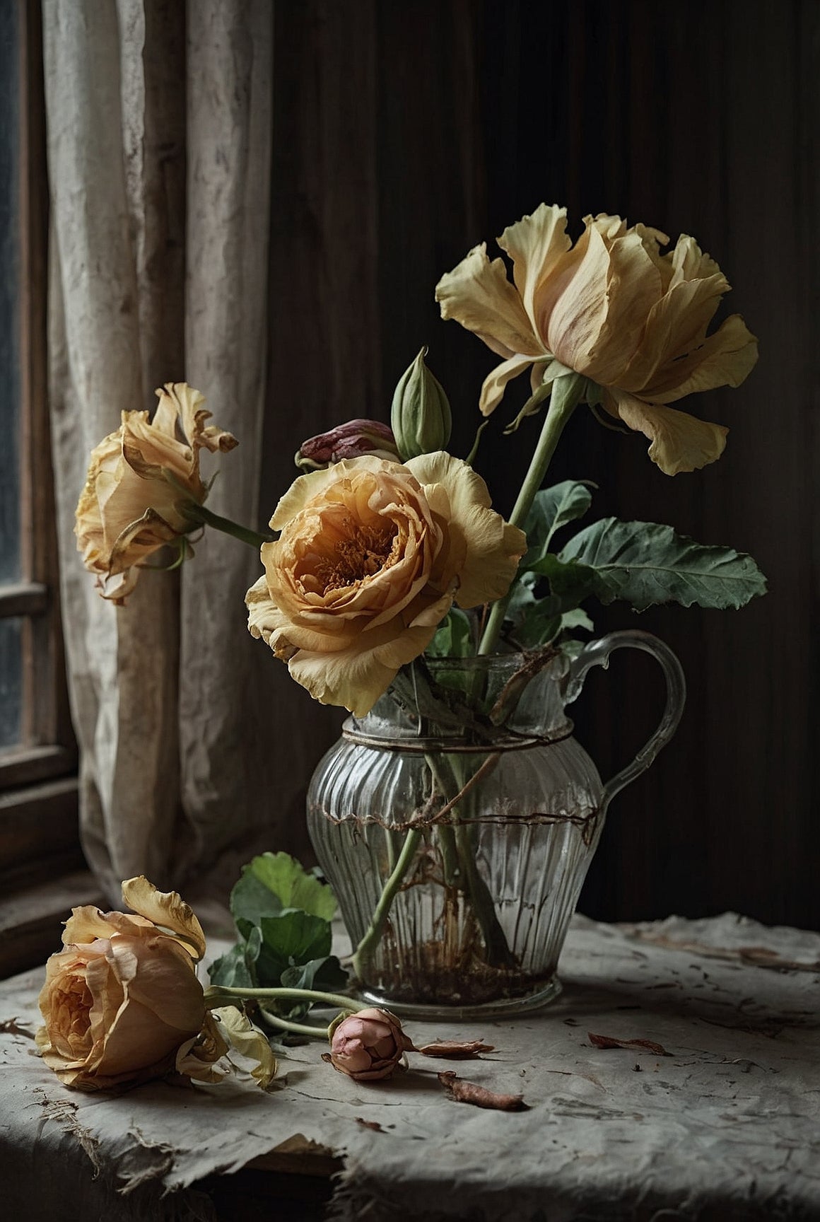 Die Vergänglichkeit der Schönheit - Still life in decay