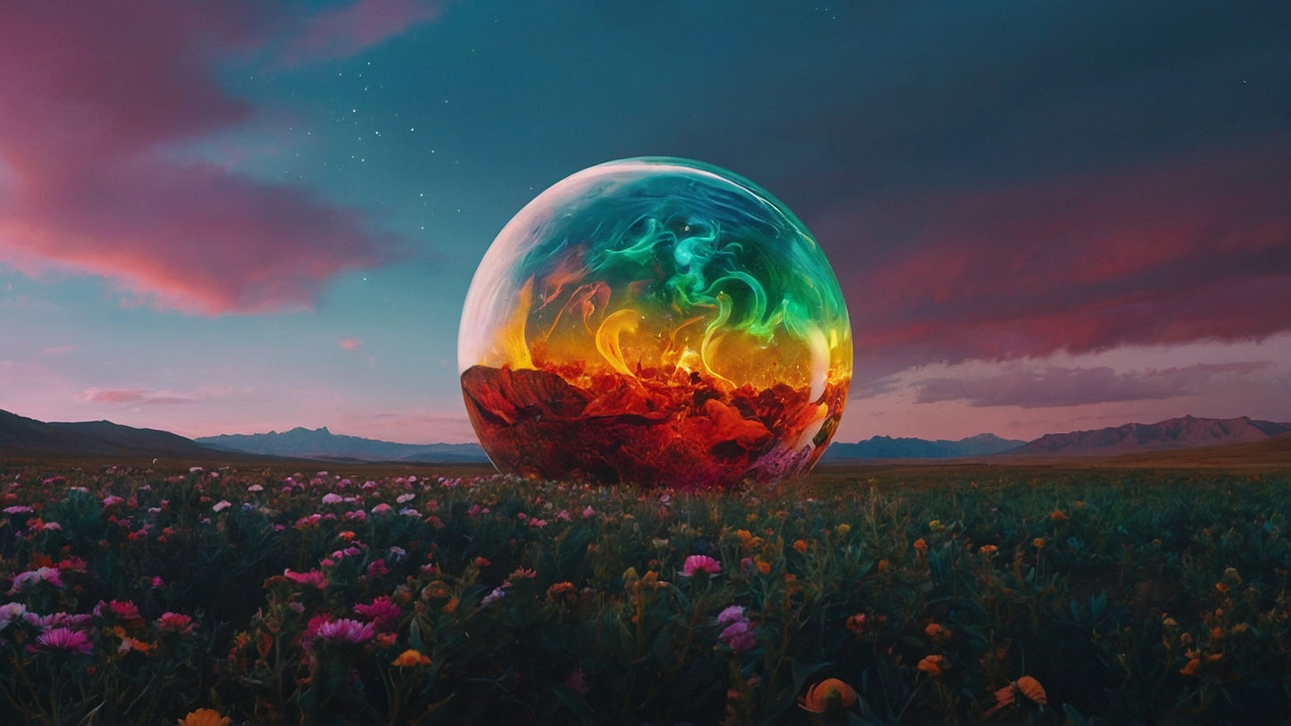 Erde in Erde in Erde in Kugel