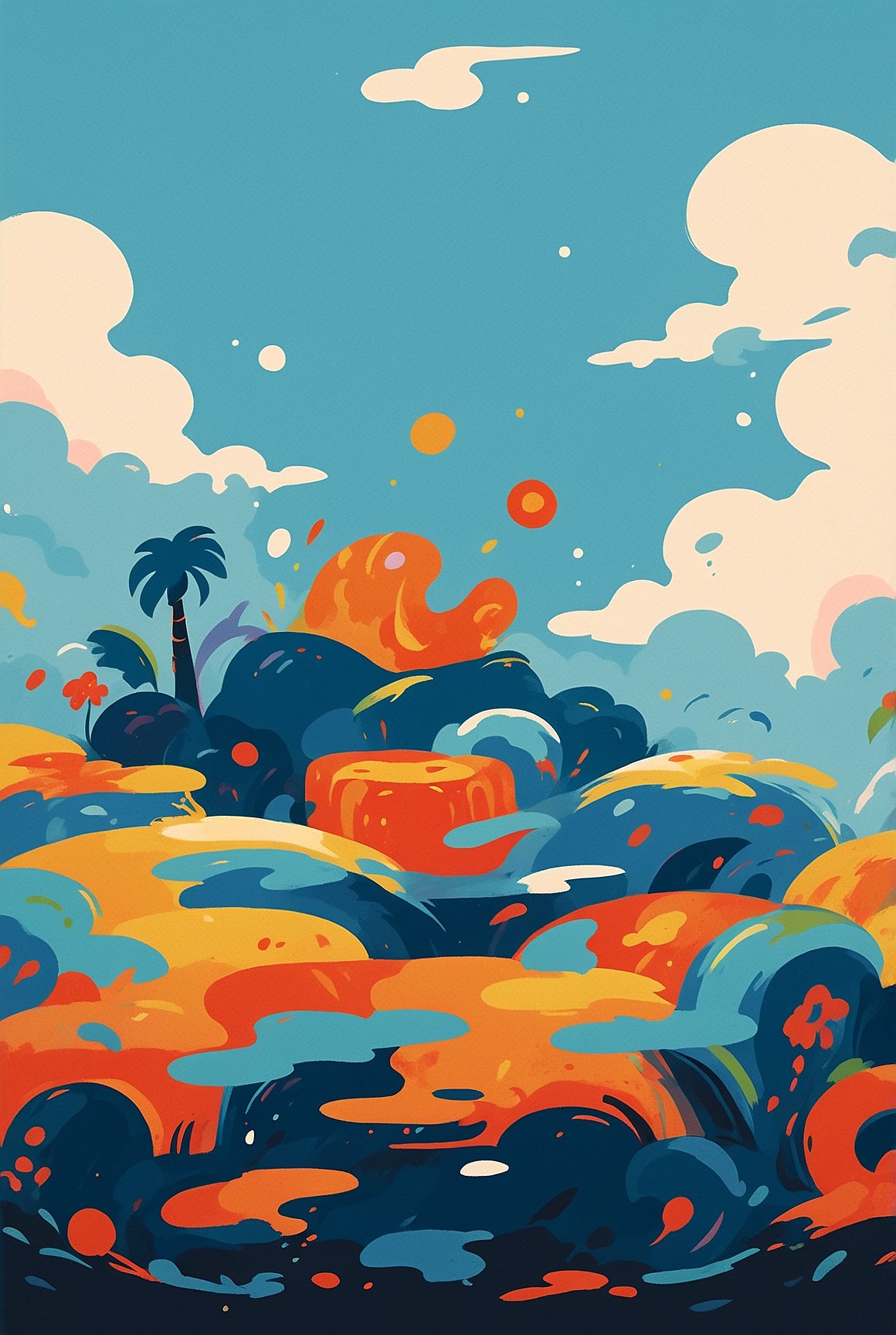 Farbenexplosion der Tropen