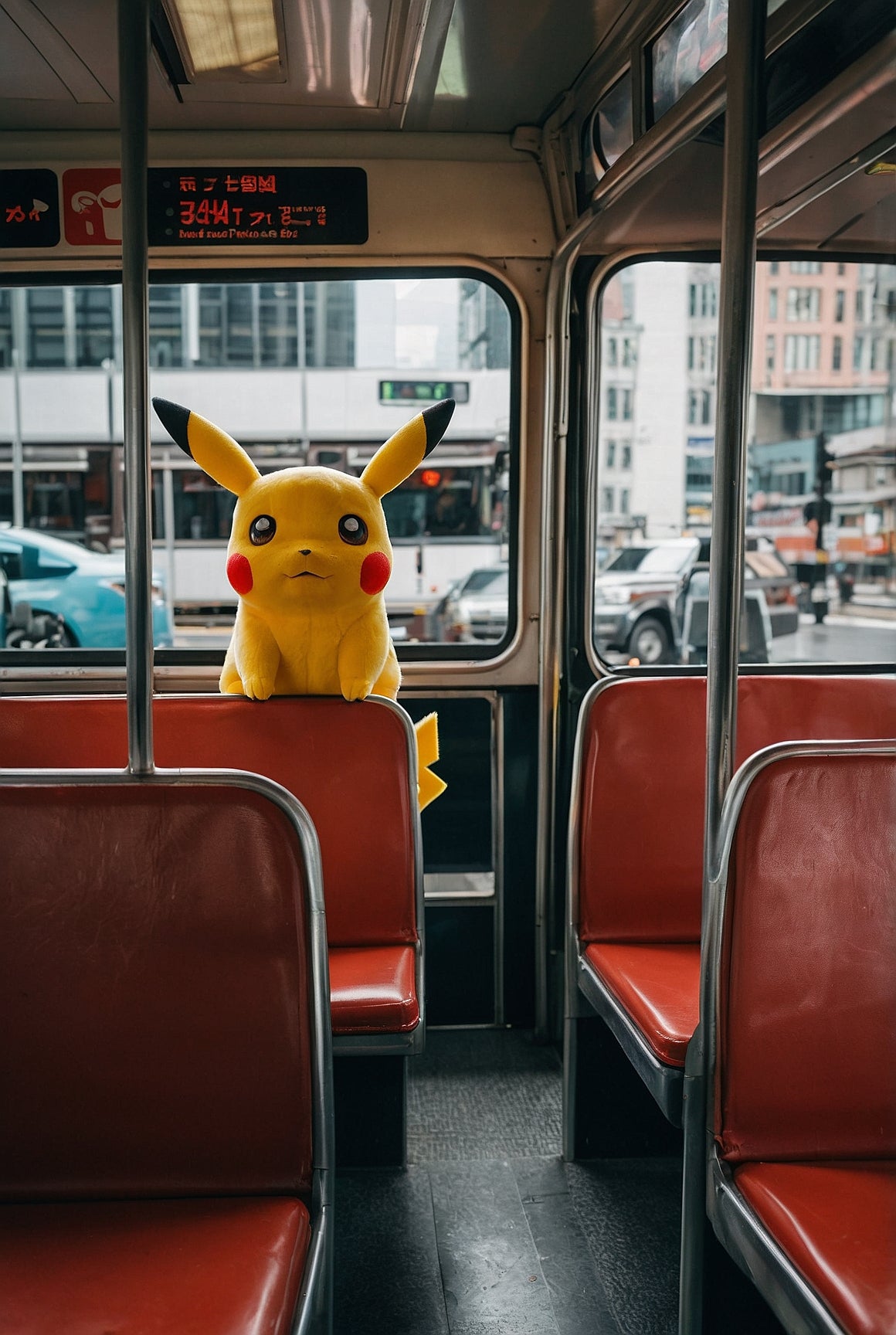 Pikachu's morning