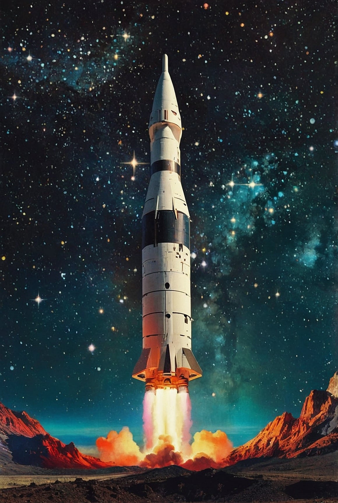 The departure into infinity