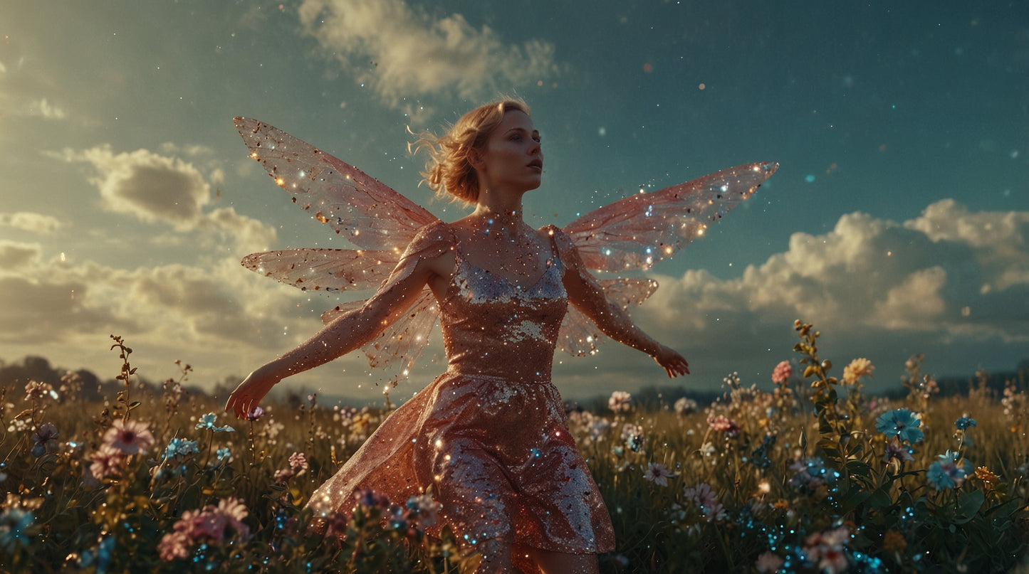 Feen-Tanz im Glitterglanz