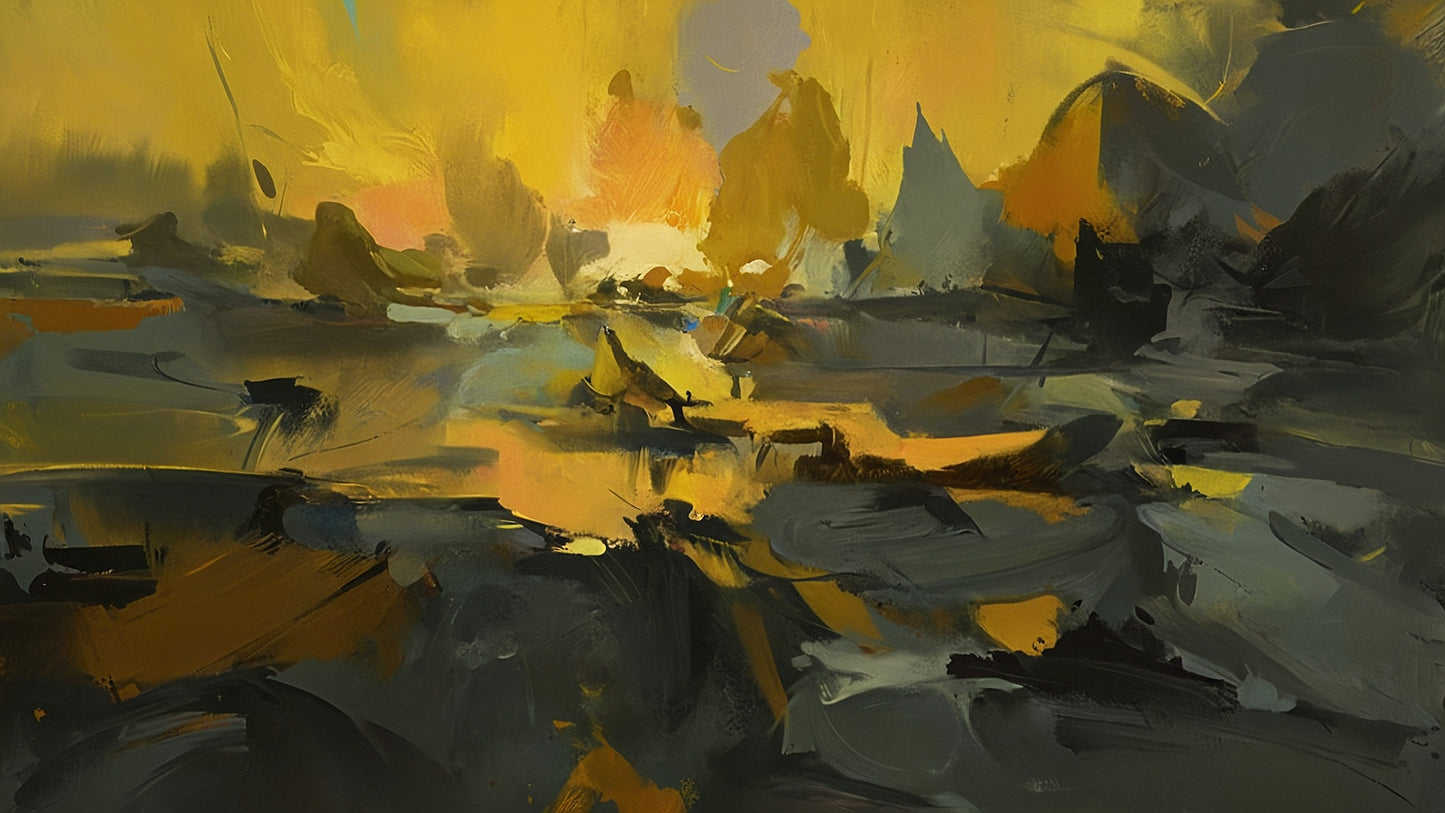 Herbst-Feld im Schatten