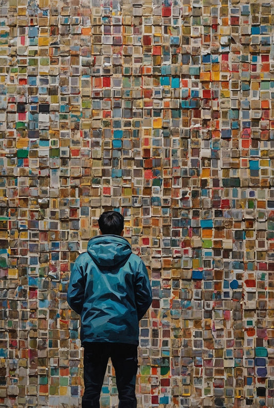 Mosaik der Farben