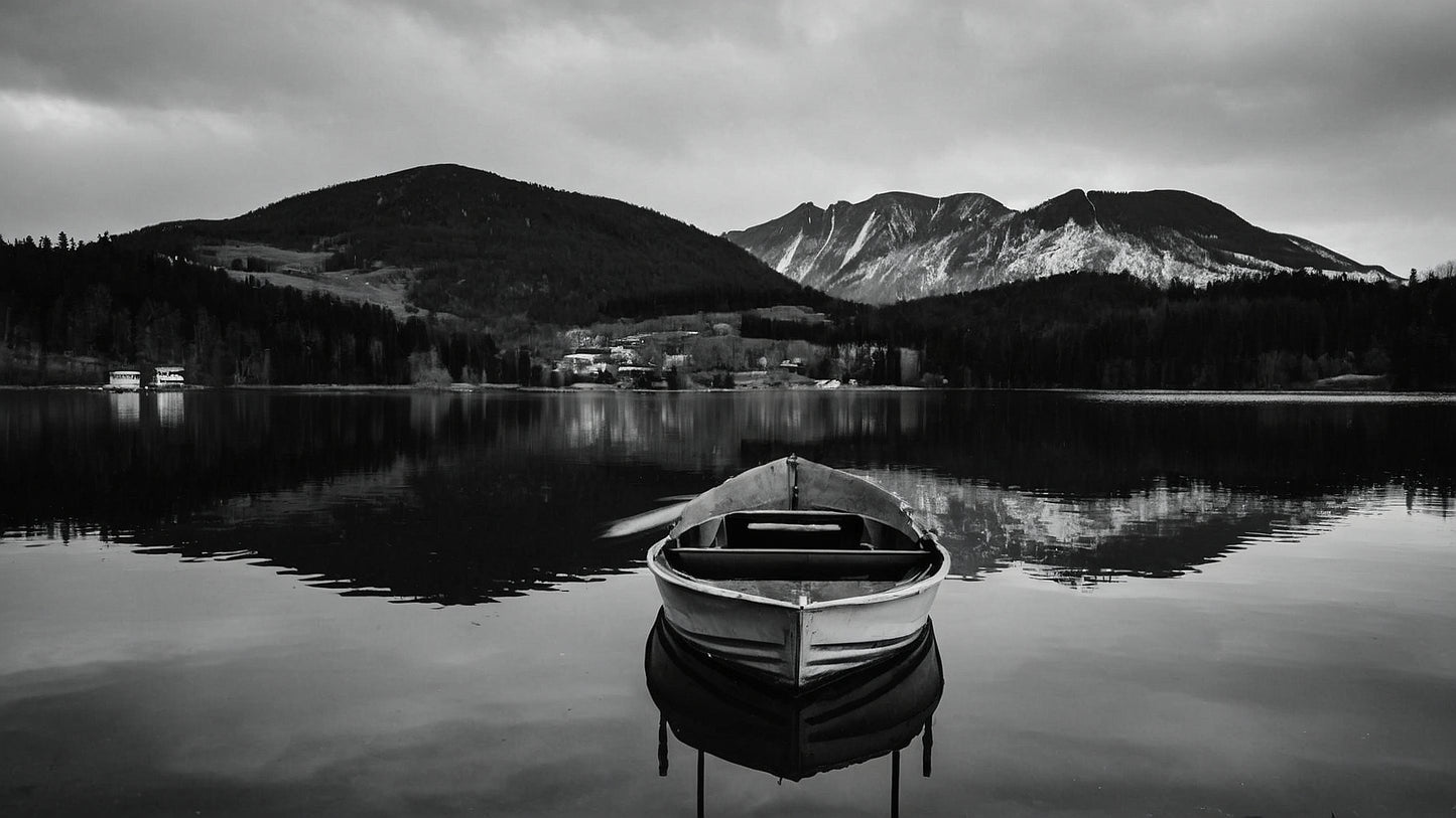 Boat in Montana